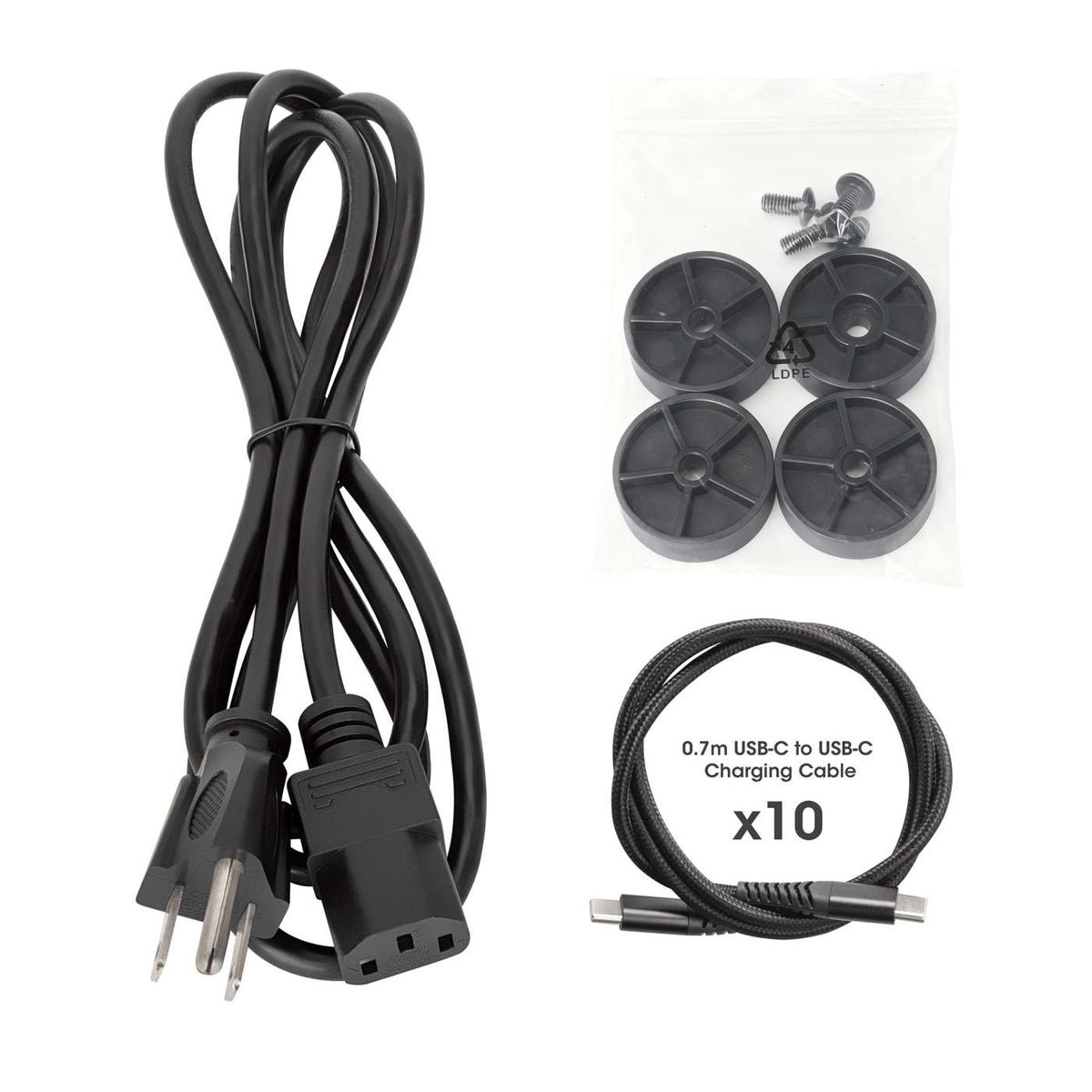 Gabinete de carga con 10 puertos USB-C: 30 W por puerto (350 W) Image 12