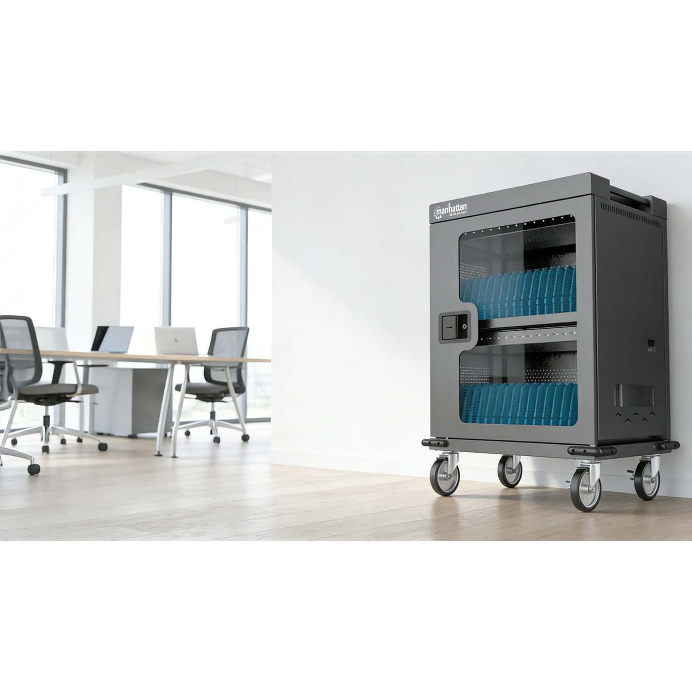 Gabinete de carga con 32 puertos USB-C (15.6") Image 6