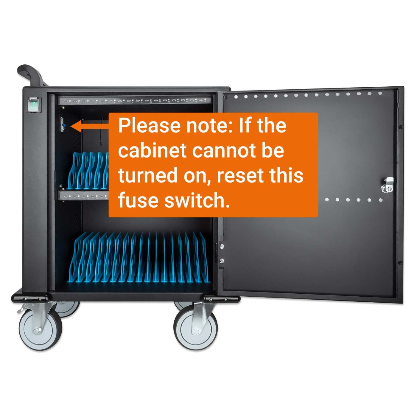 Gabinete de carga con 32 ptos USB-C (14") Image 9