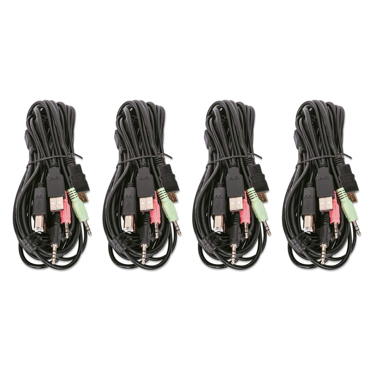 Switch KVM HDMI de 4 puertos para dos monitores Image 8