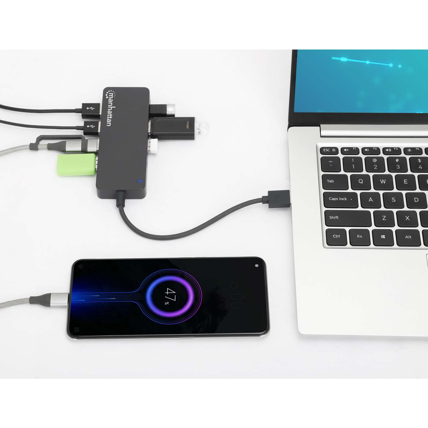 Hub USB con 7 puertos USB-A 3.2 Image 7