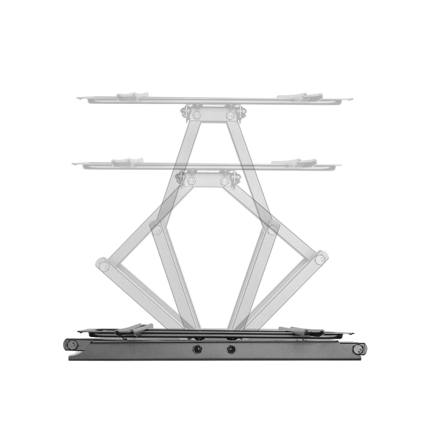 Soporte de Pared de Movimiento Completo con Ajuste de Nivelación de Poste para Pantallas de 32" a 55" Image 8