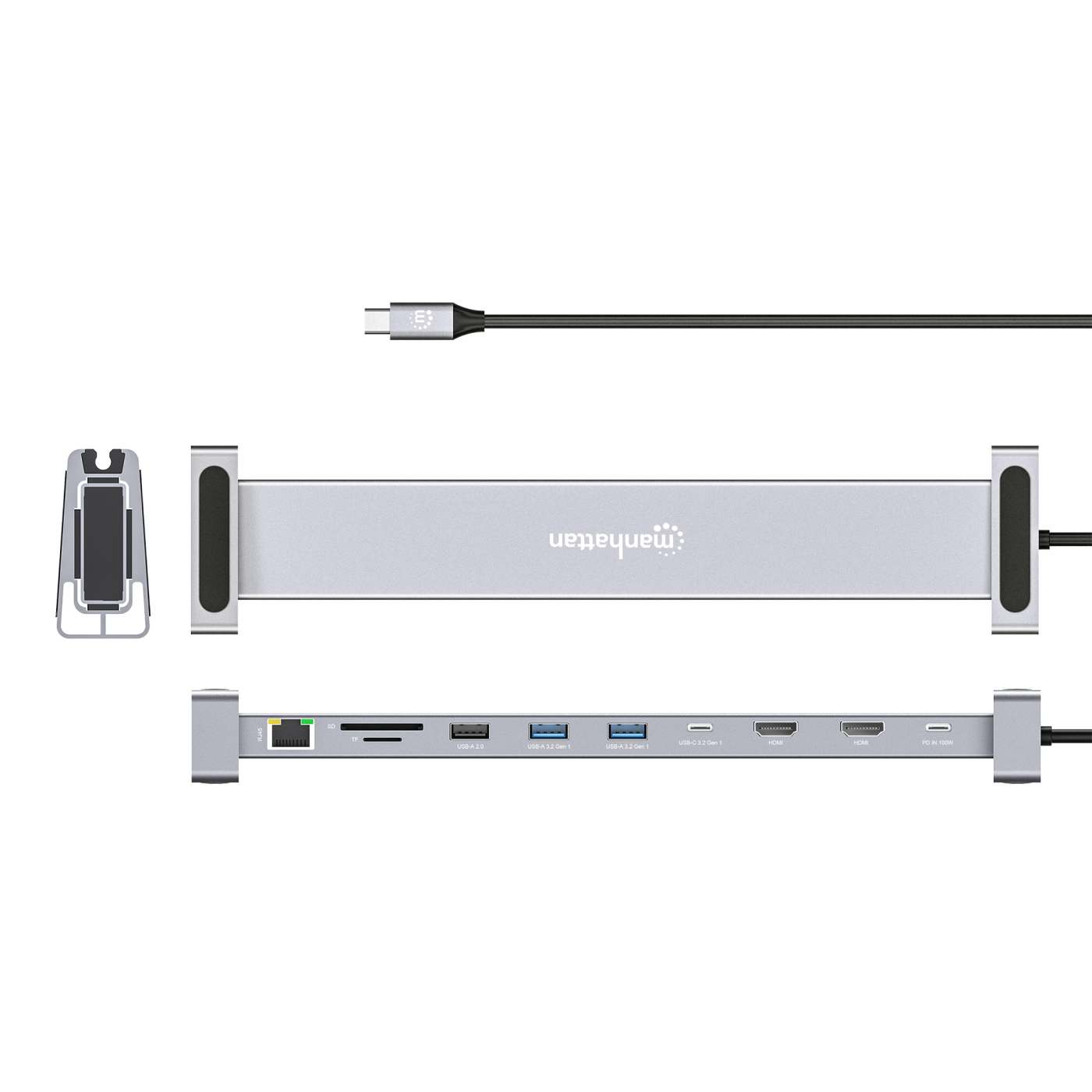 Docking Station USB-C 10 en 1 con MST para doble monitor 4K Image 14