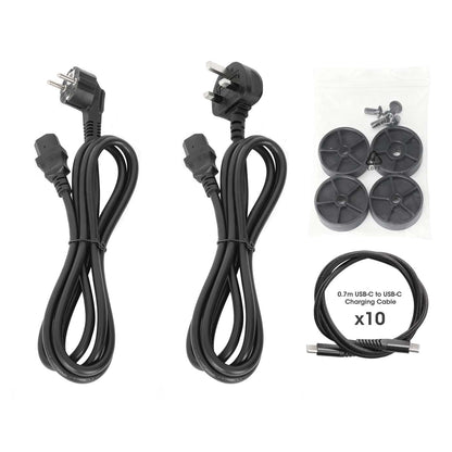 Gabinete de carga de escritorio USB-C de 10 puertos - 30 W por puerto Image 12