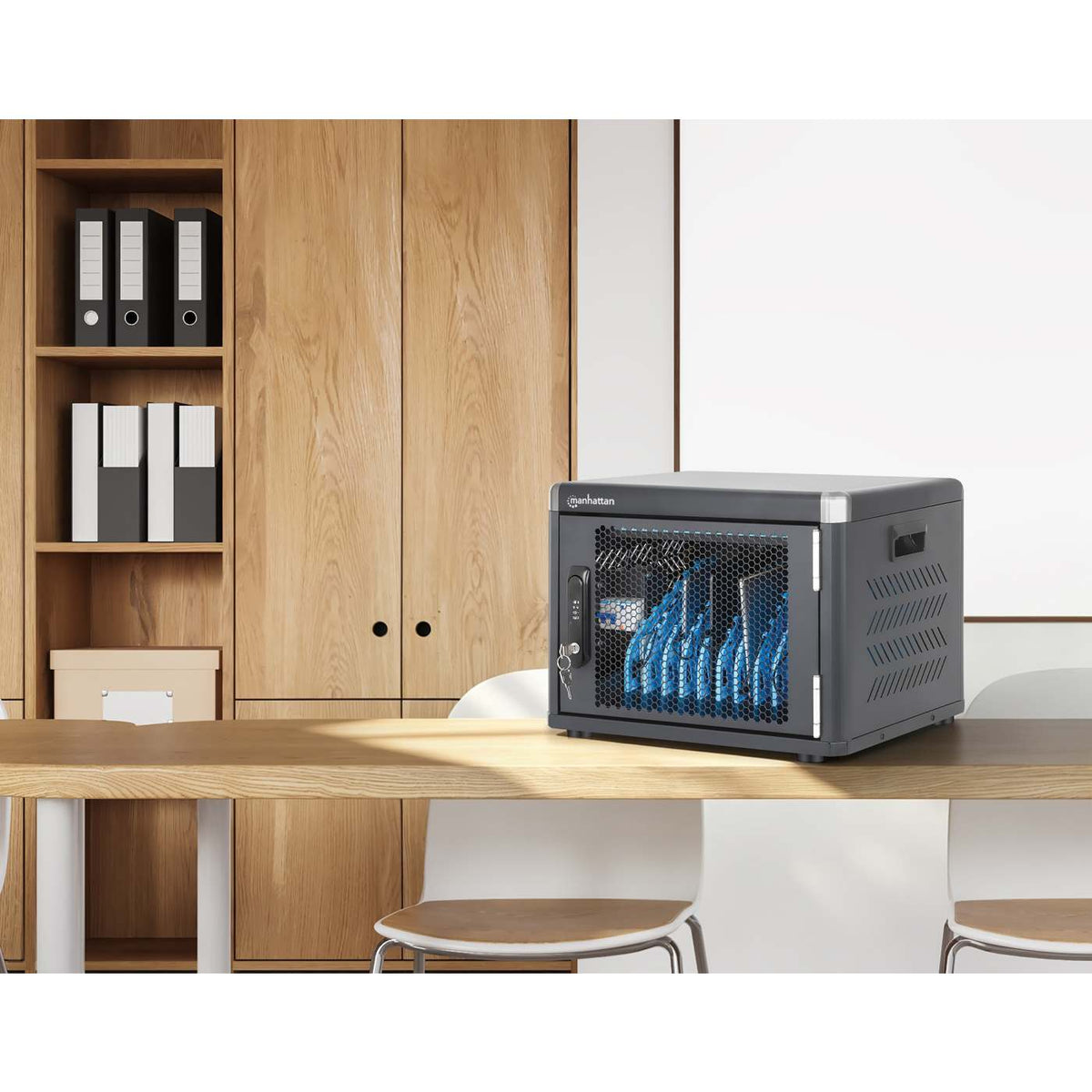 Gabinete de carga de escritorio USB-C de 10 puertos - 30 W por puerto Image 2
