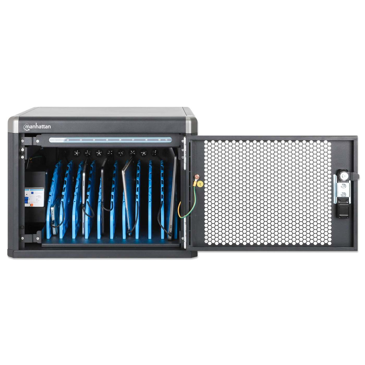 Gabinete de carga de escritorio USB-C de 10 puertos - 30 W por puerto Image 3