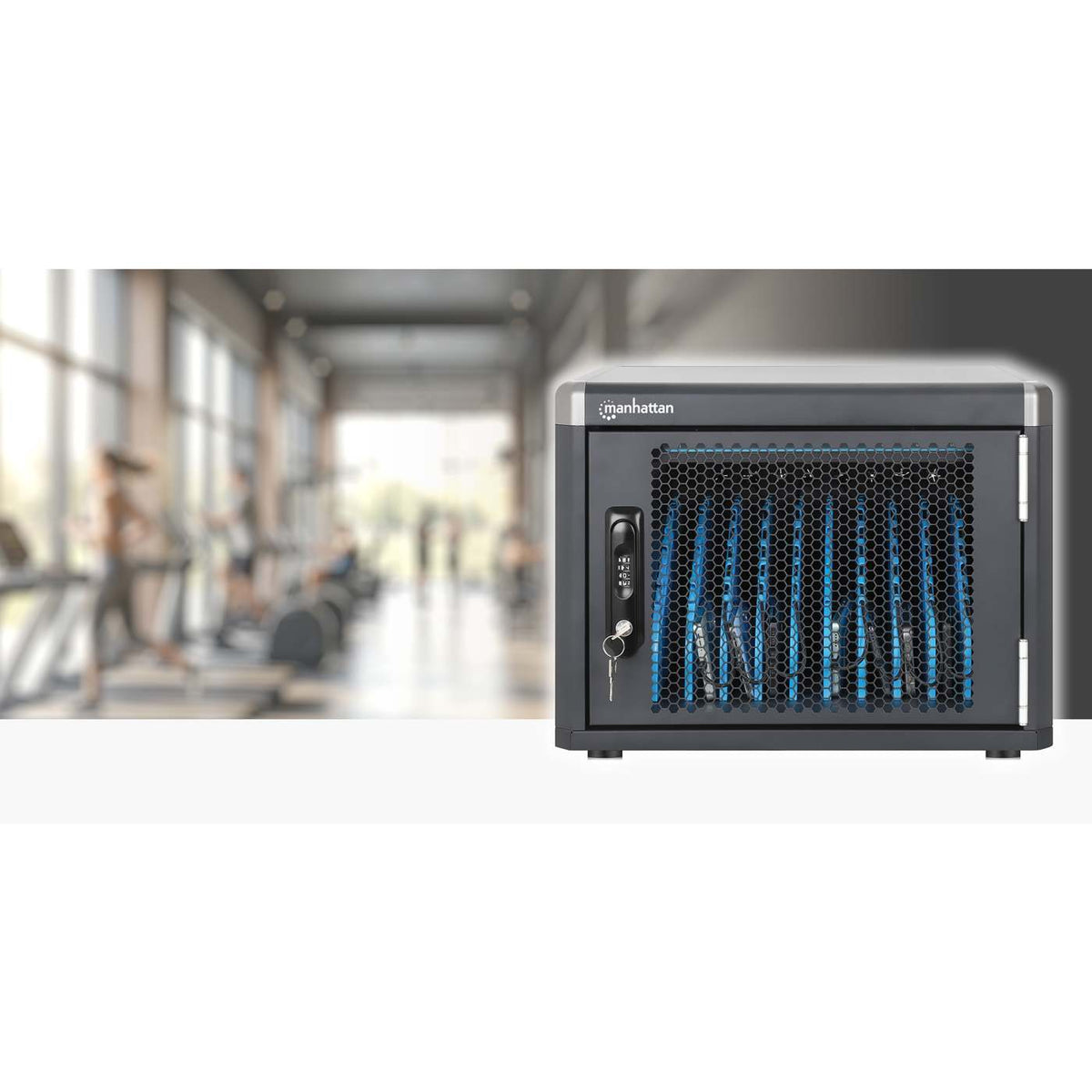 Gabinete de carga de escritorio USB-C de 10 puertos - 30 W por puerto Image 7