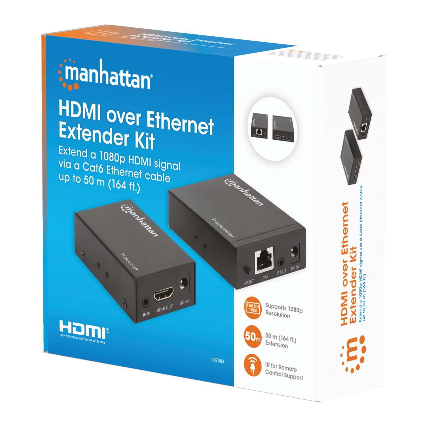 Kit extensor HDMI sobre Ethernet 1080p Packaging Image 2