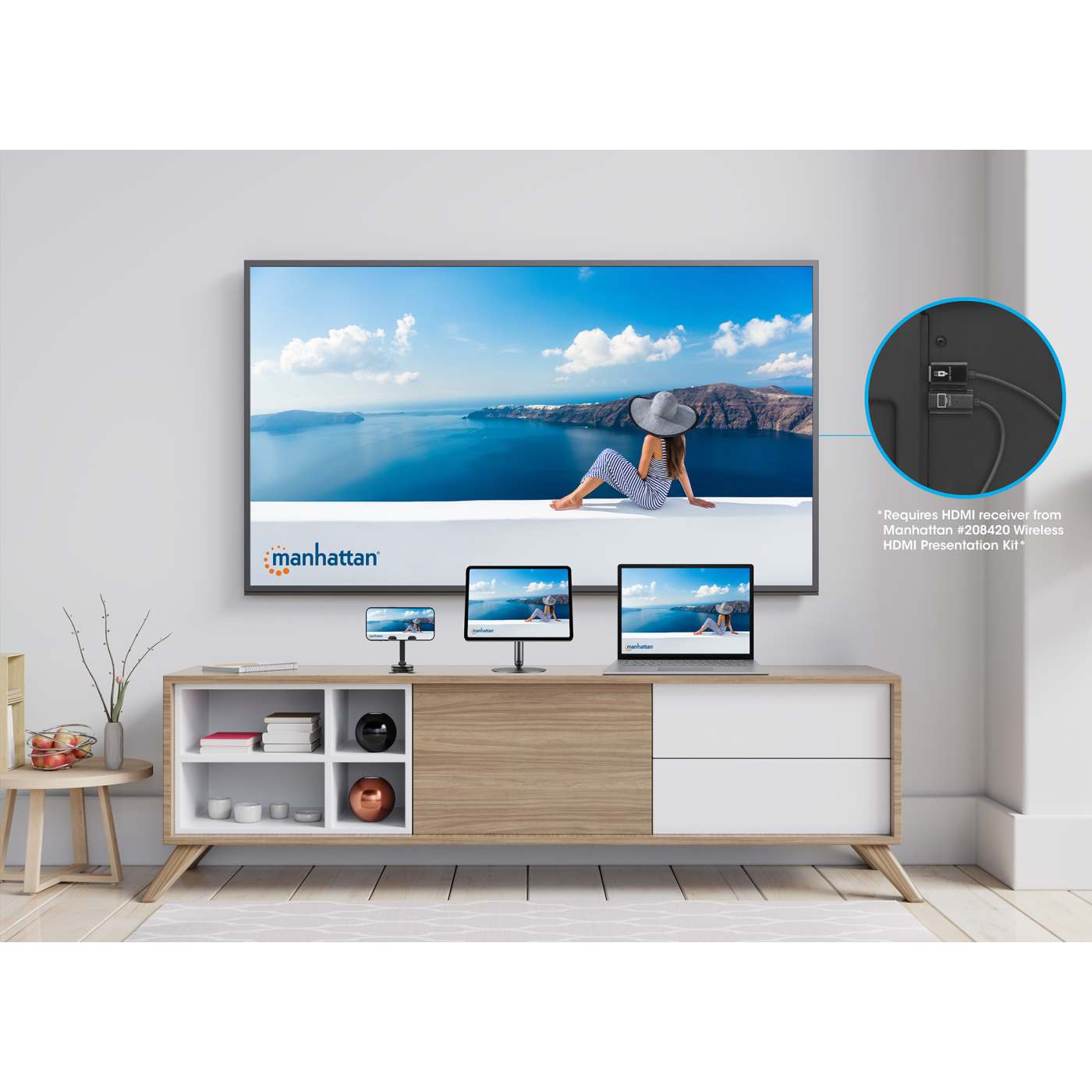 Transmisor USB-C inalámbrico HDMI 1080p Image 5
