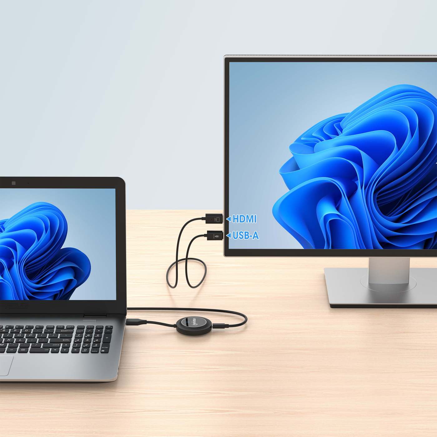 Kit de presentación de pantalla HDMI inalámbrica 1080p con transmisor HDMI Image 2