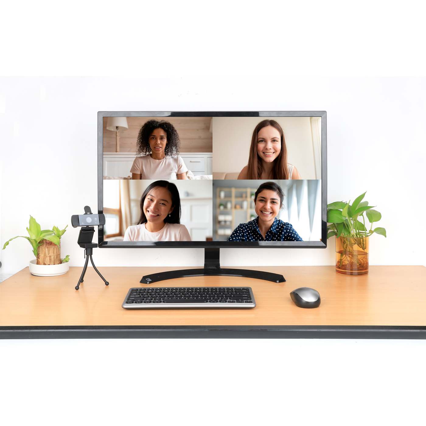 Webcam USB Quad-HD 1440p con rotación 360° Image 5