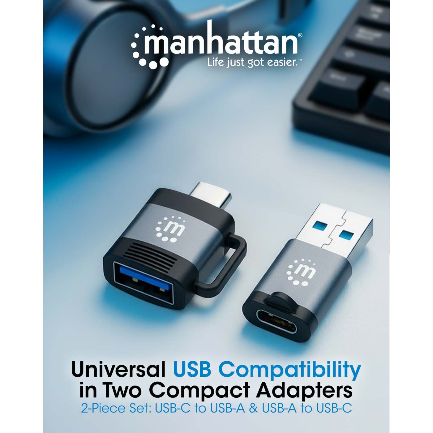 Kit de adaptadores USB-C a USB-A y USB-A a USB-C Image 11