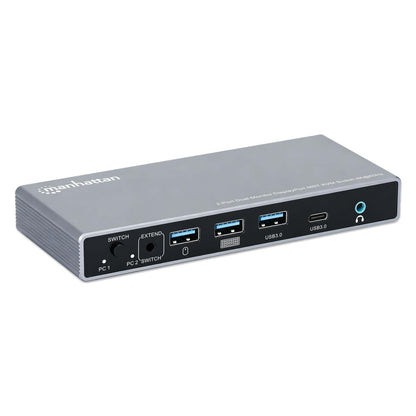 Conmutador KVM MST DisplayPort de 2 puertos para doble monitor 4K a 60 Hz Image 9
