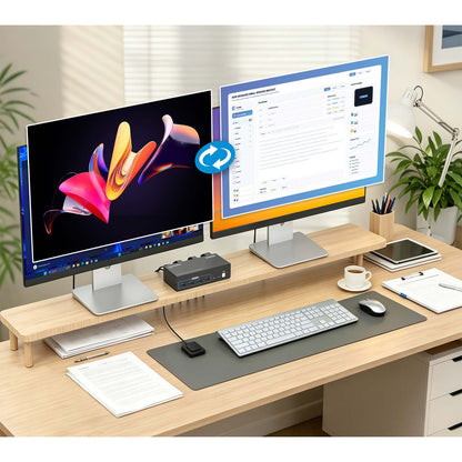 Conmutador KVM HDMI de 2 puertos para doble monitor 8K a 60 Hz Image 3