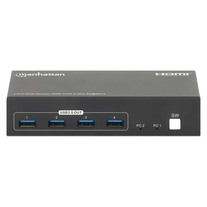 Conmutador KVM HDMI de 2 puertos para doble monitor 8K a 60 Hz Image 6