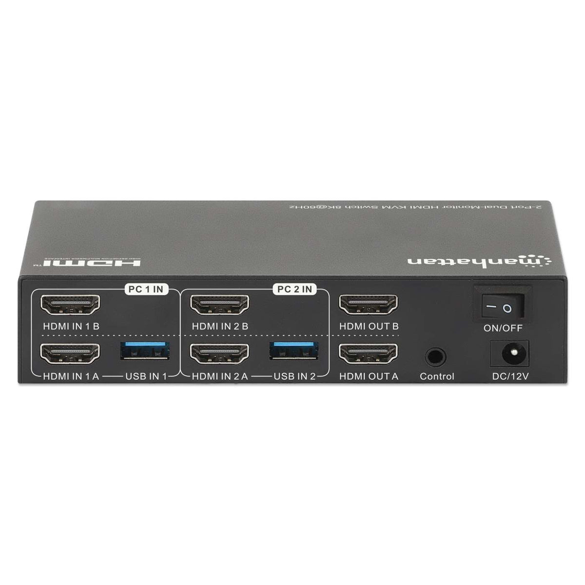 Conmutador KVM HDMI de 2 puertos para doble monitor 8K a 60 Hz Image 10