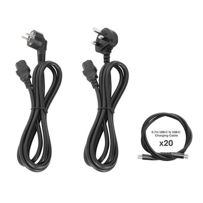 Carro de carga USB-C de 20 puertos - 30 W por puerto Image 14
