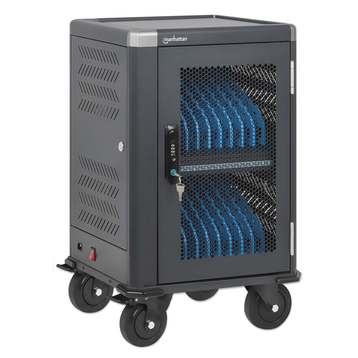 Gabinete móvil de carga con 20 puertos USB-C: 30 W por puerto (700 W) Image 4