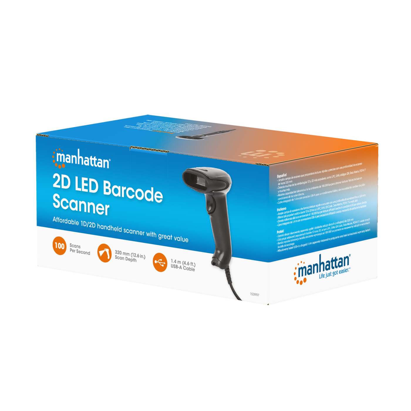 Lector de códigos de barras 2D LED Packaging Image 2