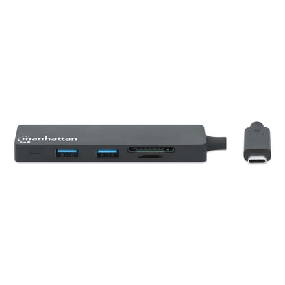 Hub USB 3.2 Gen 1 de 3 puertos con lector de tarjetas Image 4