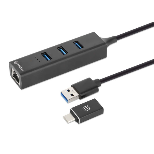 Adaptador de Red GB USB A/C con Hub V3.2 Image 1