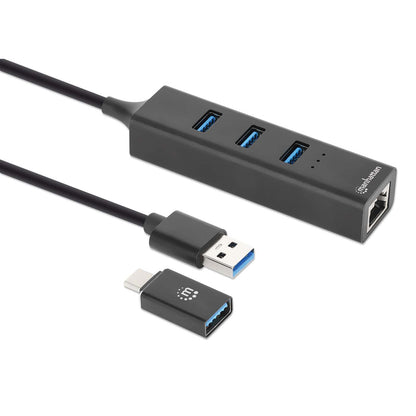 Adaptador de Red GB USB A/C con Hub V3.2 Image 3