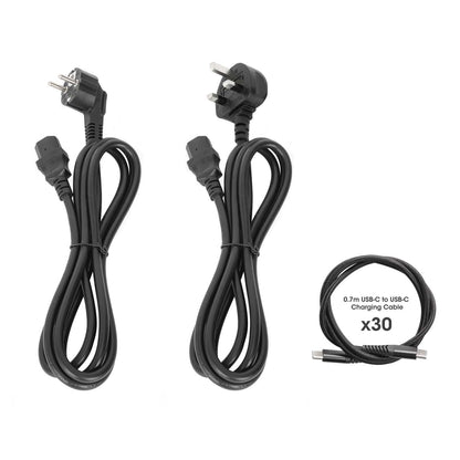 Carro de carga USB-C de 30 puertos - 30 W por puerto Image 14