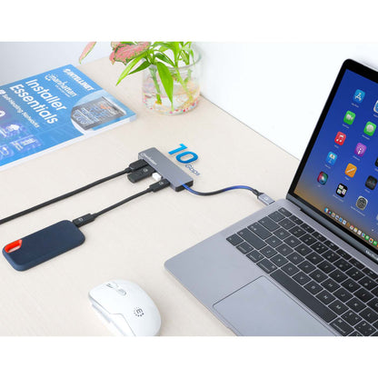 Hub USB-C de 4 puertos de 10G, 3 USB-A + 1 USB-C Image 2