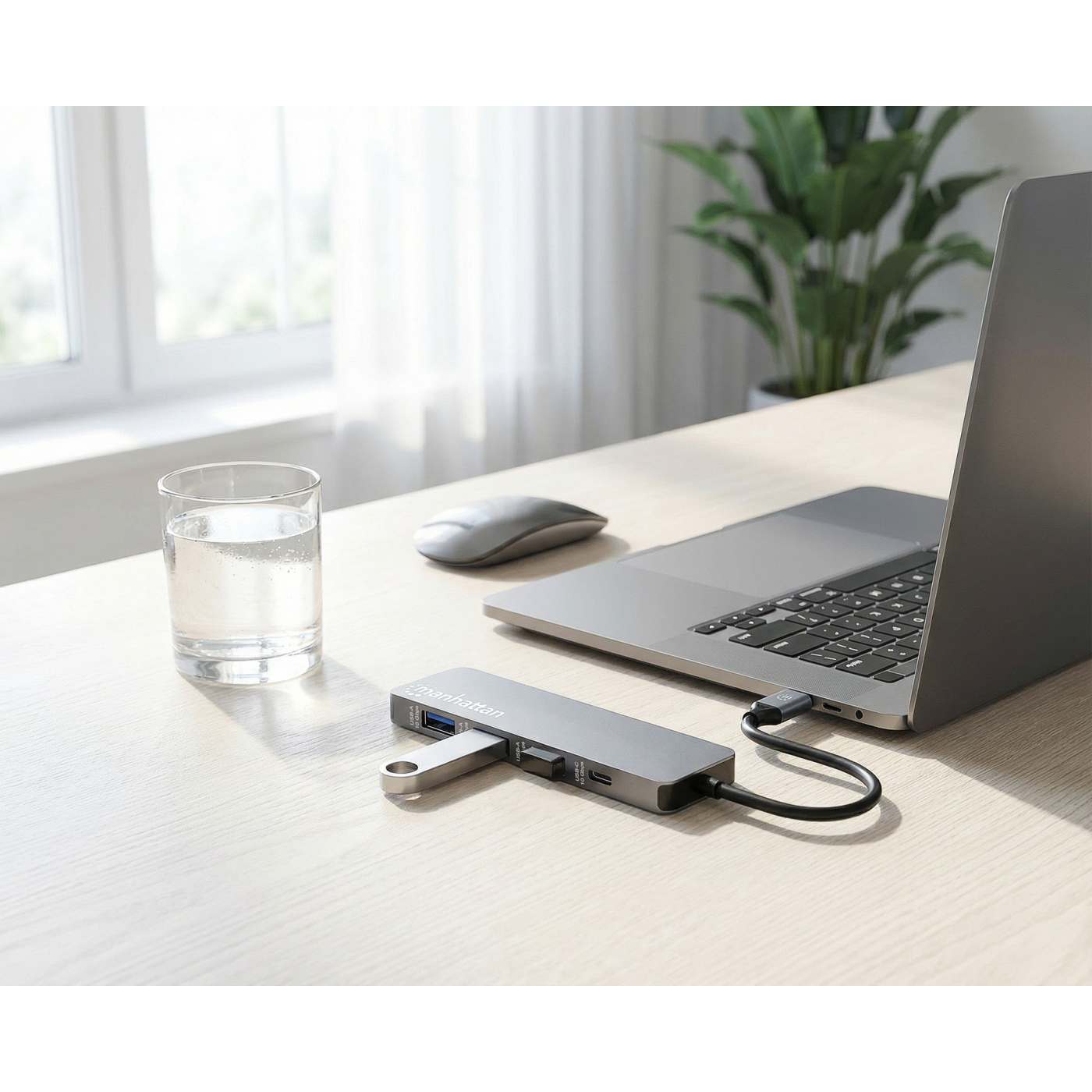 Hub USB-C de 4 puertos de 10G, 3 USB-A + 1 USB-C Image 7