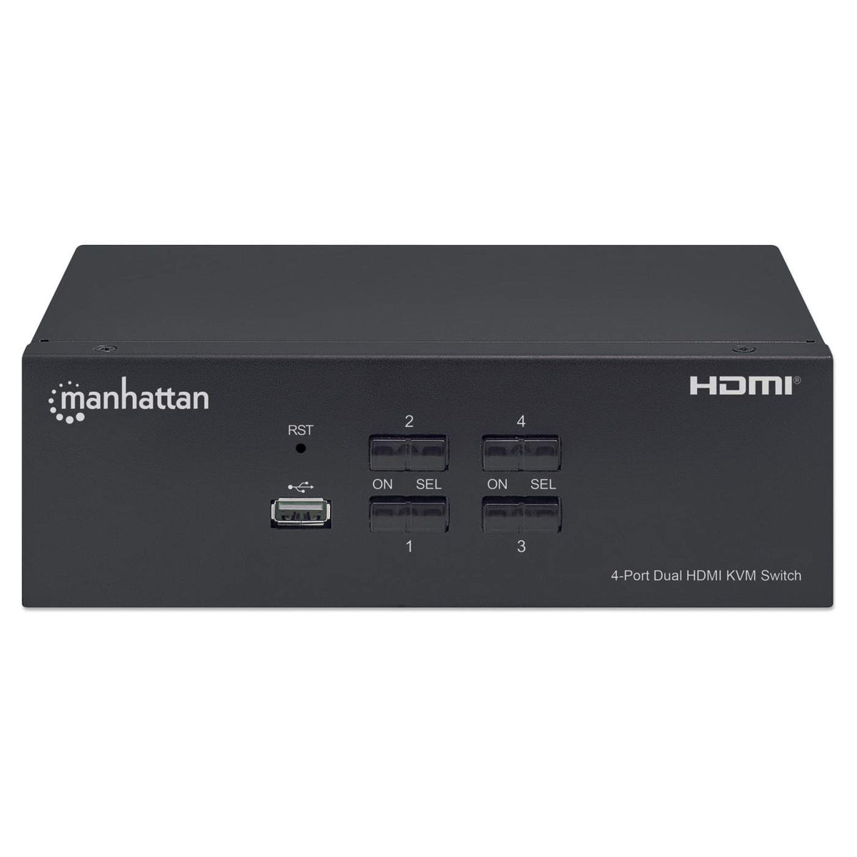 Switch KVM HDMI de 4 puertos para dos monitores Image 4