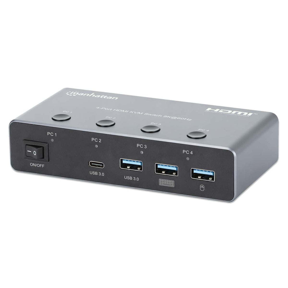 Conmutador KVM HDMI de 4 puertos 8K a 60 Hz Image 1