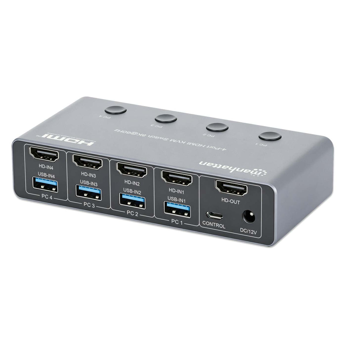 Conmutador KVM HDMI de 4 puertos 8K a 60 Hz Image 8