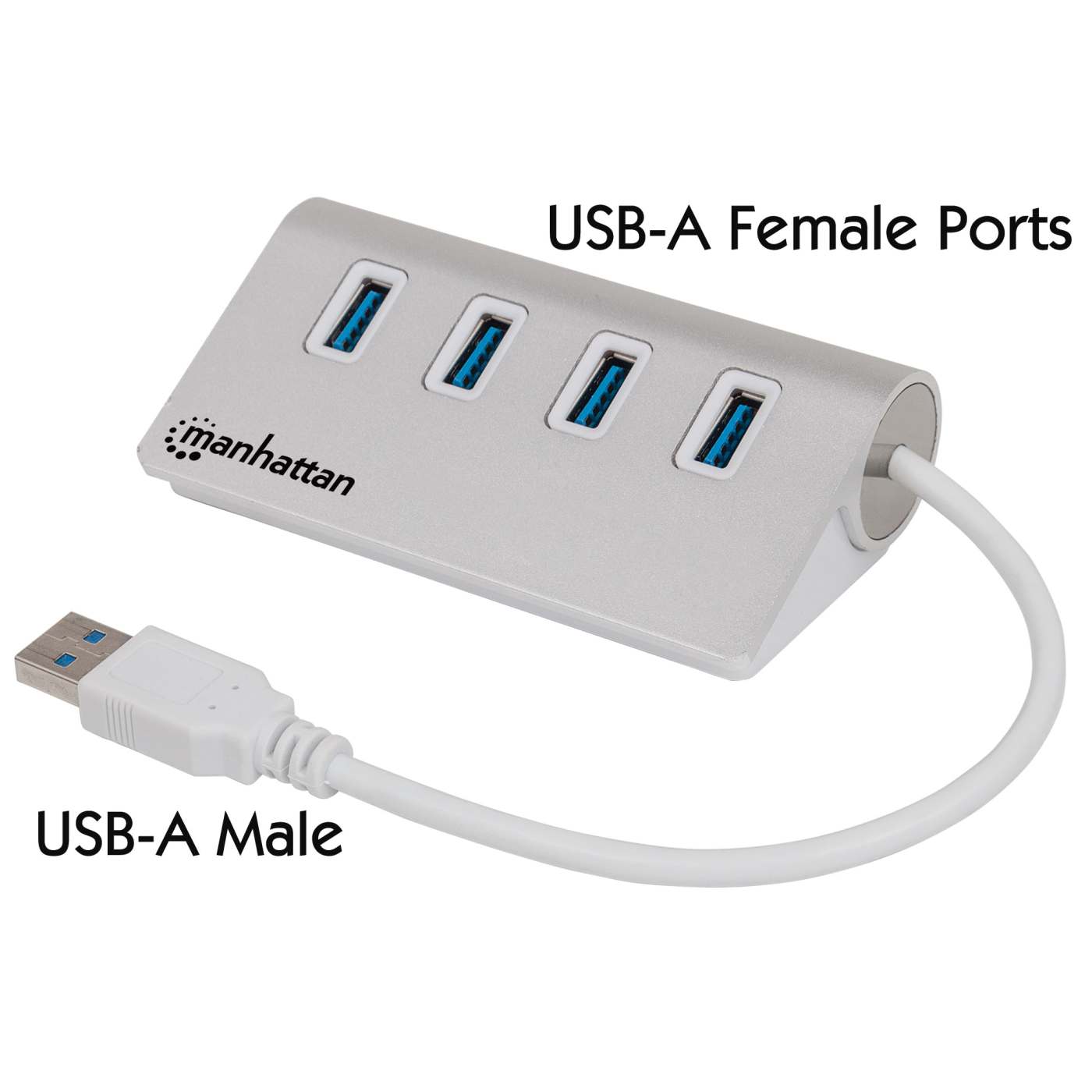 Hub USB 3.0 SuperSpeed de 4 Puertos Image 1