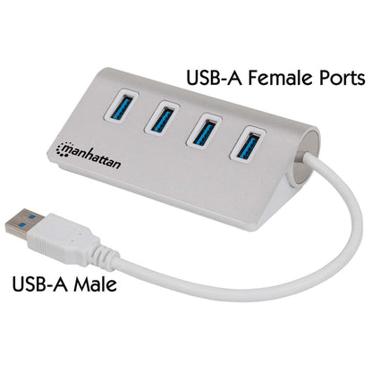 Hub USB 3.0 SuperSpeed de 4 Puertos Image 1