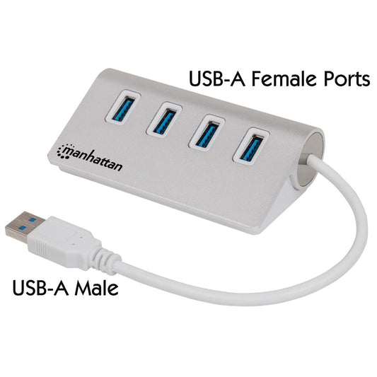 Hub USB 3.0 SuperSpeed de 4 Puertos Image 1