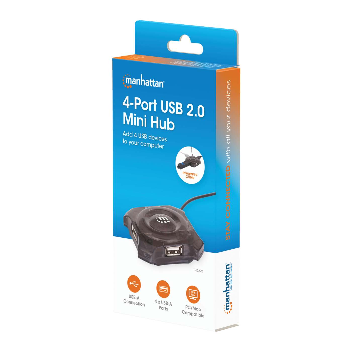 Mini Hub USB 2.0 de 4 puertos Packaging Image 2