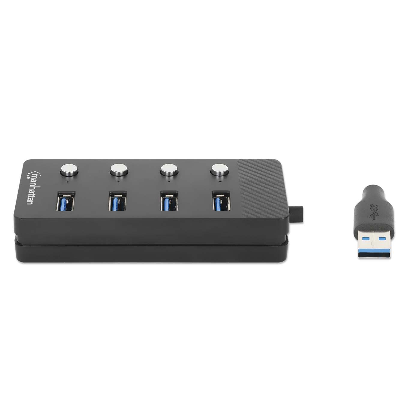 Hub USB 3.2 con 4 puertos Tipo-A e interruptor por puerto Image 4