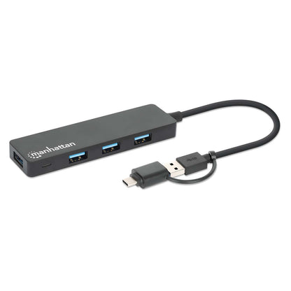 Hub de 4 puertos USB-A 3.2 Gen 1 con conector adaptable de USB-A a USB-C Image 3