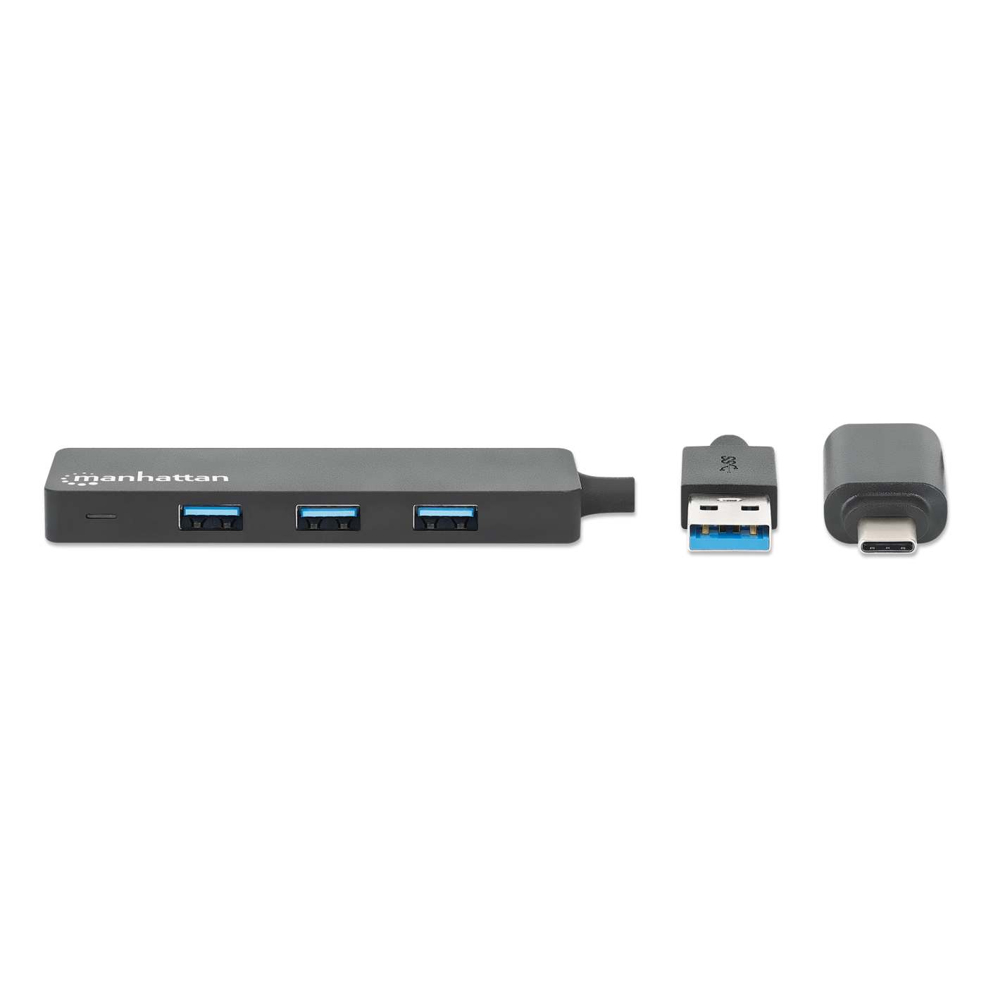 Hub de 4 puertos USB-A 3.2 Gen 1 con conector adaptable de USB-A a USB-C Image 4