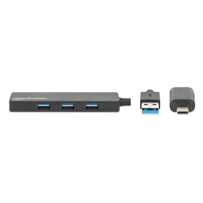 Hub de 4 puertos USB-A 3.2 Gen 1 con conector adaptable de USB-A a USB-C Image 4