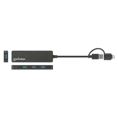 Hub de 4 puertos USB-A 3.2 Gen 1 con conector adaptable de USB-A a USB-C Image 5