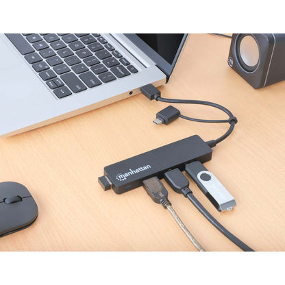 Hub de 4 puertos USB-A 3.2 Gen 1 con conector adaptable de USB-A a USB-C Image 6