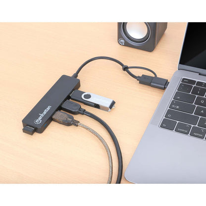 Hub de 4 puertos USB-A 3.2 Gen 1 con conector adaptable de USB-A a USB-C Image 7