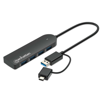 MH USB-C/A 3.0 to USB-A 3.0(5Gbps) Hub Image 1