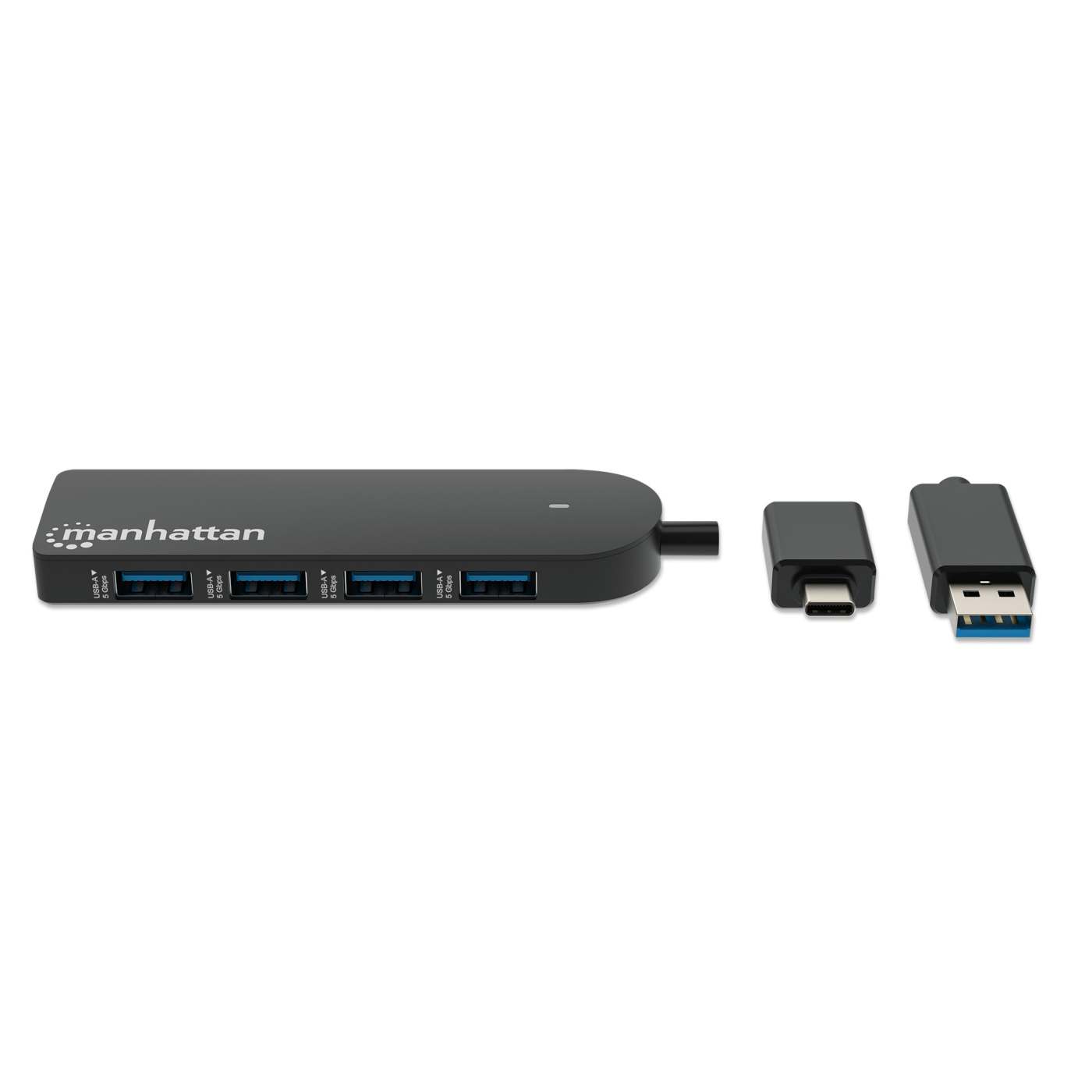 MH USB-C/A 3.0 to USB-A 3.0(5Gbps) Hub Image 6