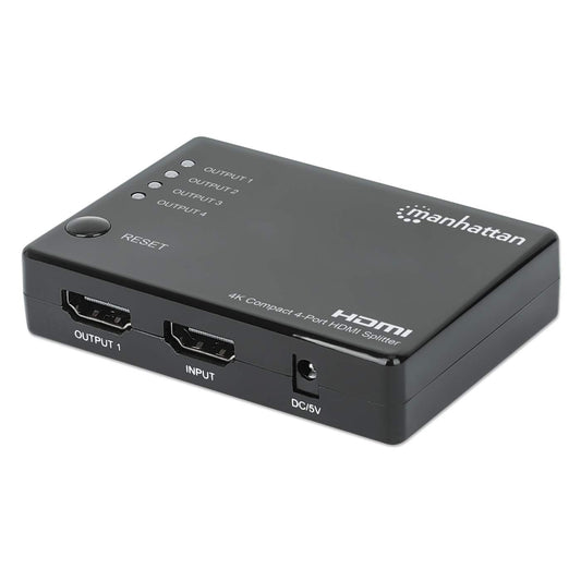 4K Repartidor compacto HDMI de 4 puertos Image 1