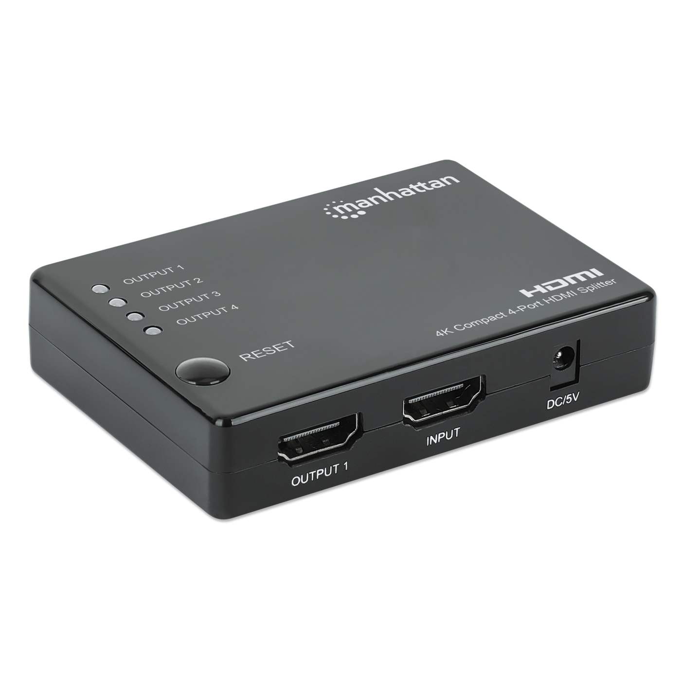 4K Repartidor compacto HDMI de 4 puertos Image 3