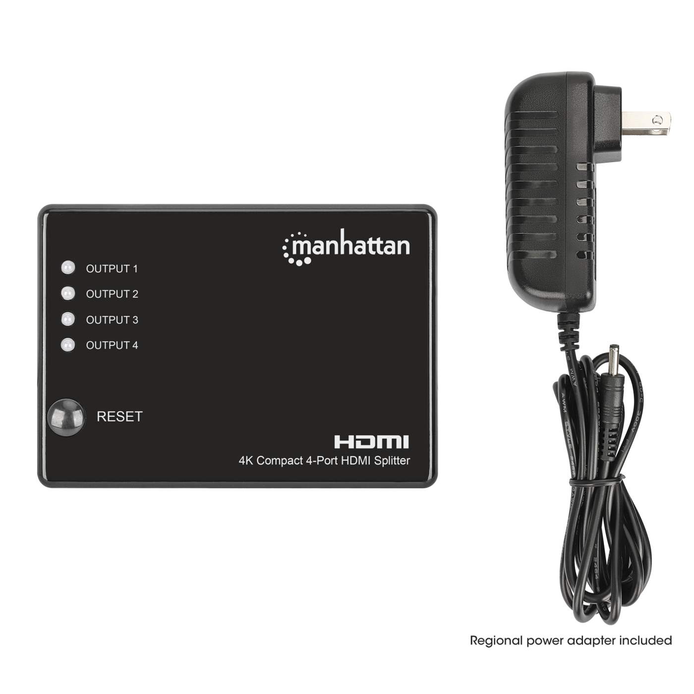4K Repartidor compacto HDMI de 4 puertos Image 8