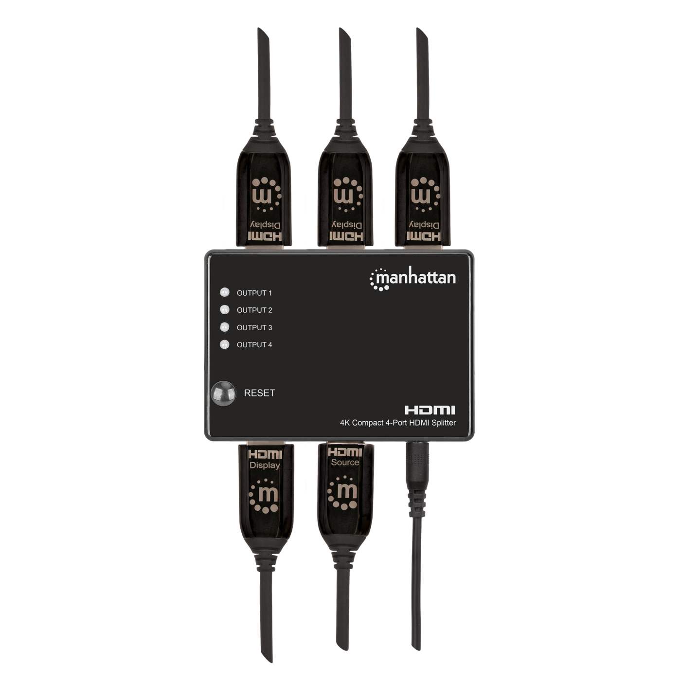 4K Repartidor compacto HDMI de 4 puertos Image 9