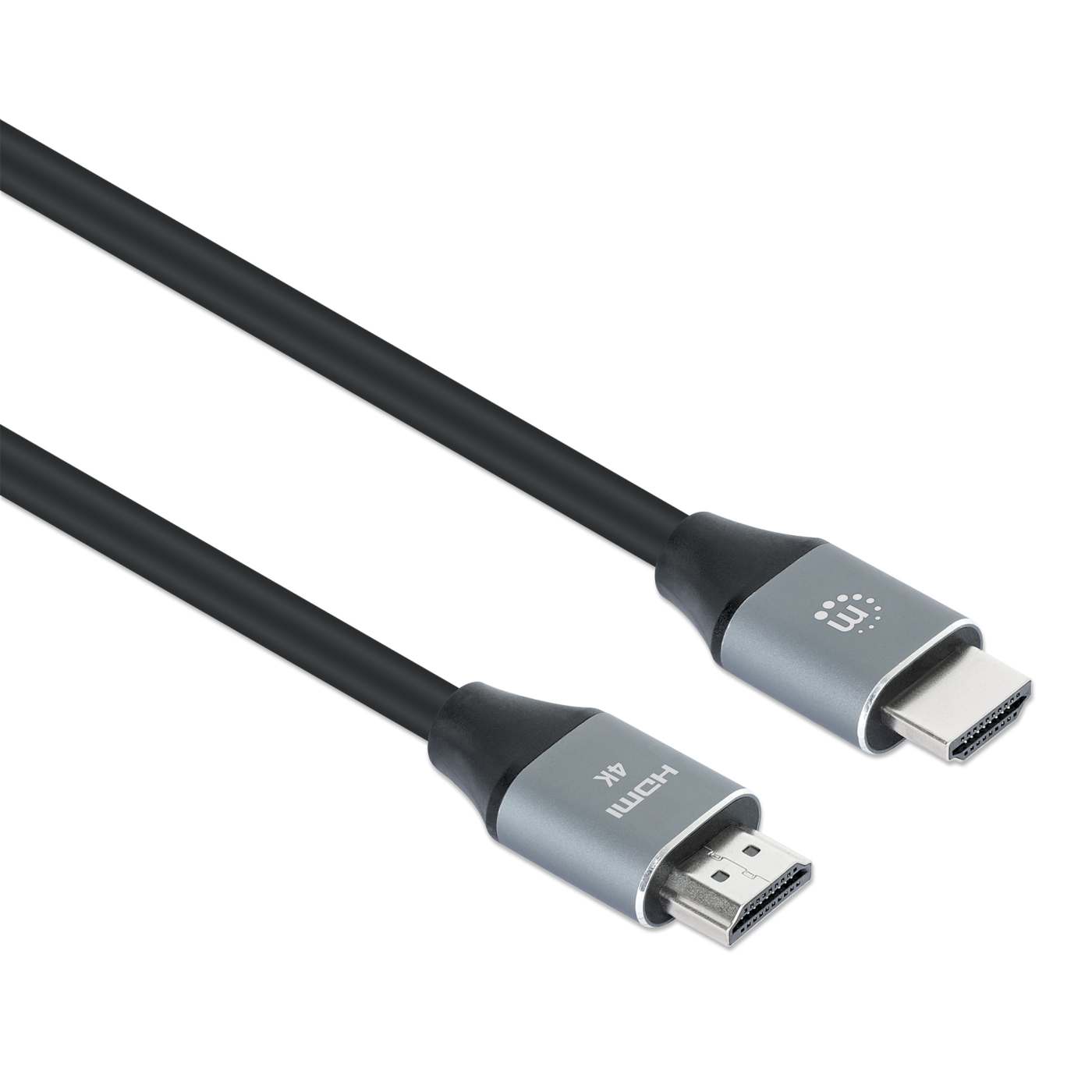 MH High Speed HDMI Cable With Ethernet, 4K@30Hz, 1m (3 ft.), Black Image 3